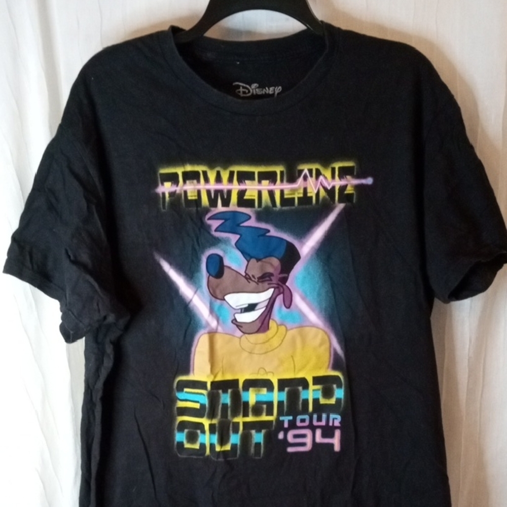 Disney Powerline Tour '94 Black T-Shirt